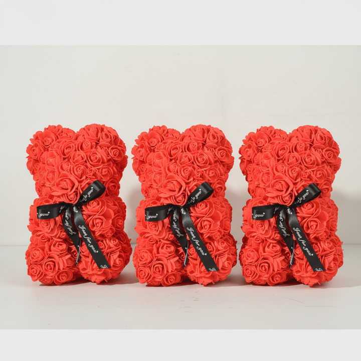 Artificial Flower Rose Bear Foam Valentine’s Gift