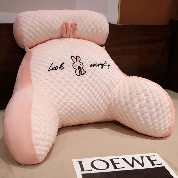 Reading Pillow Large Memory Foam Backrest Arm Support