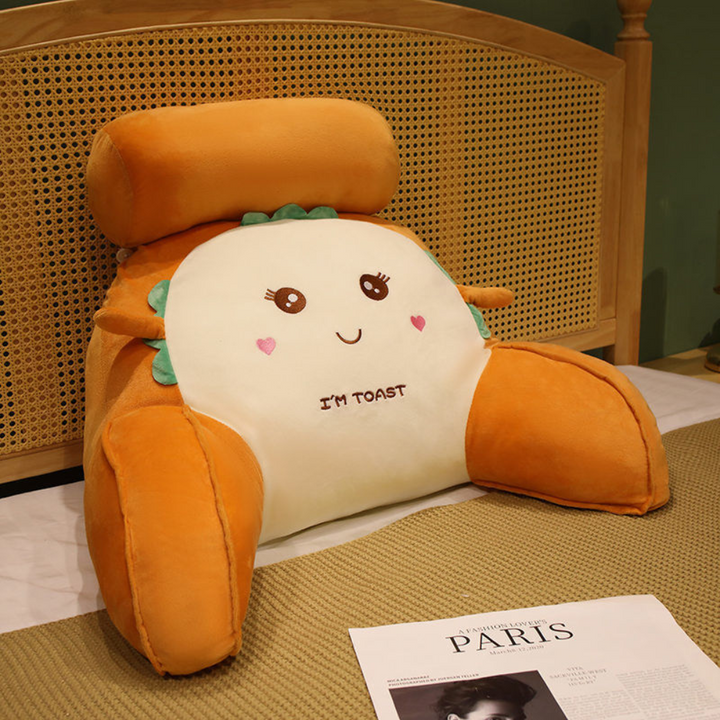 Reading Pillow Large Memory Foam Backrest Arm Support