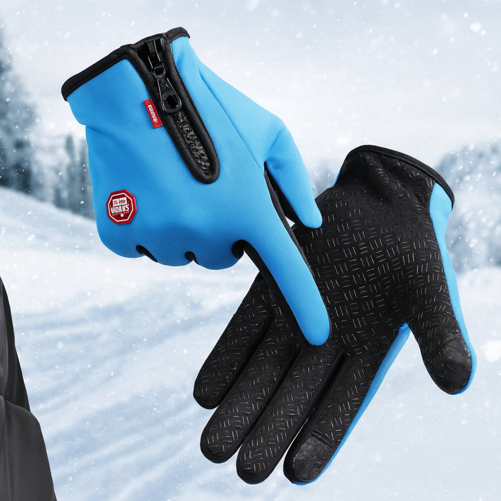 Winter Thermal Gloves Touchscreen Outdoor Grip Design
