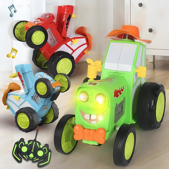 Remote Control Car Stunt Toy Rechargeable Flip Vehicle