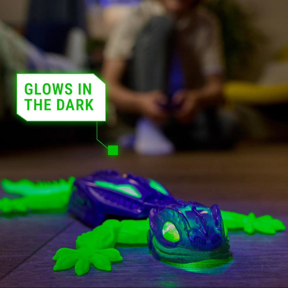Toy Robot Lizard RC Glow Crawling Wall Climbing Kids Gadget