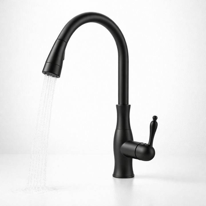 Kitchen Faucet Pull Out Metal Sink Tap Design
