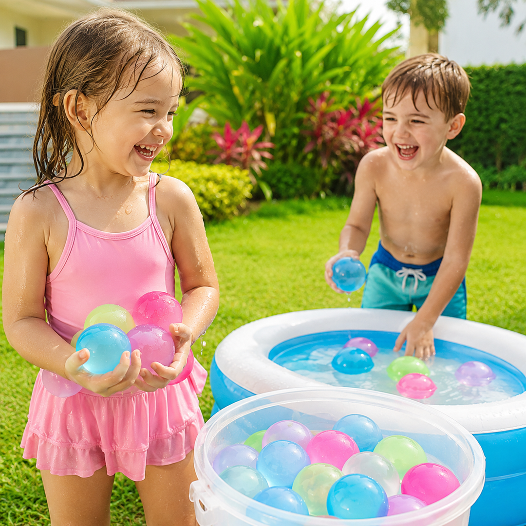 Reusable Water Balloons Fun Outdoor Play Water Games