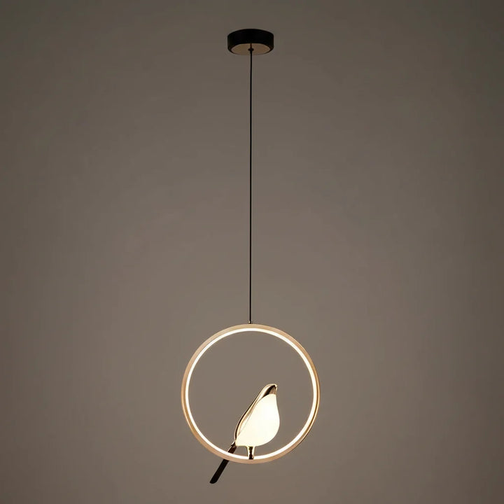 Magpie Pendant Light | Nordic LED Bird Design