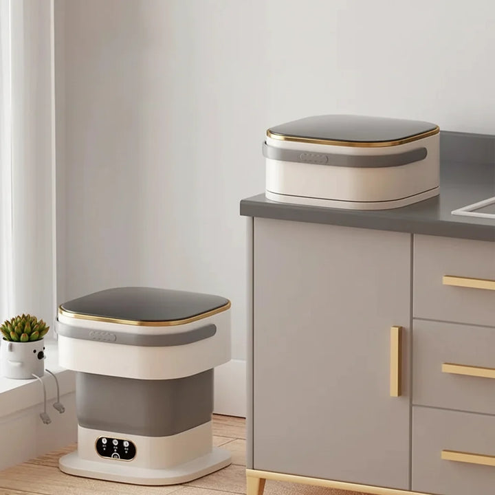 Washing Machine Portable Mini Foldable Compact Laundry Washer