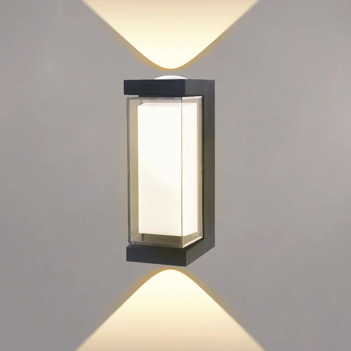 Modern LED Wall Light | Waterproof Up &amp; Down Outdoor Sconce