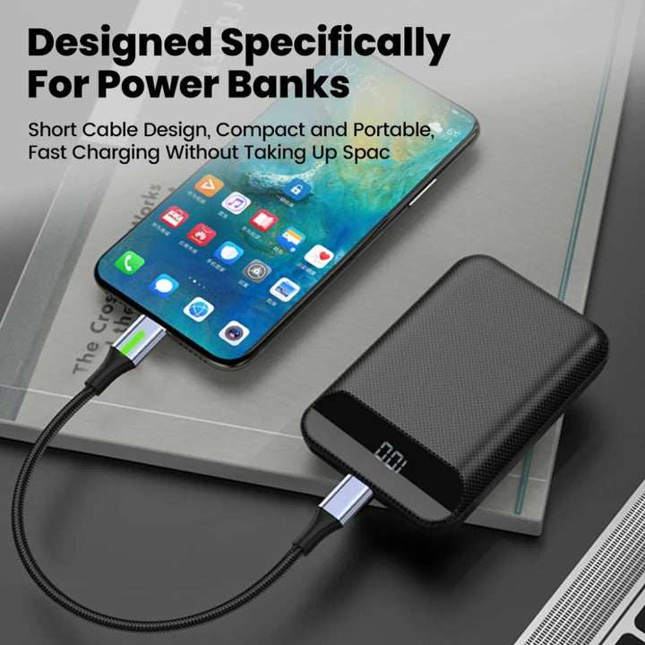 External Hard Drive Portable SSD Fast Charging USB C Cable 6A