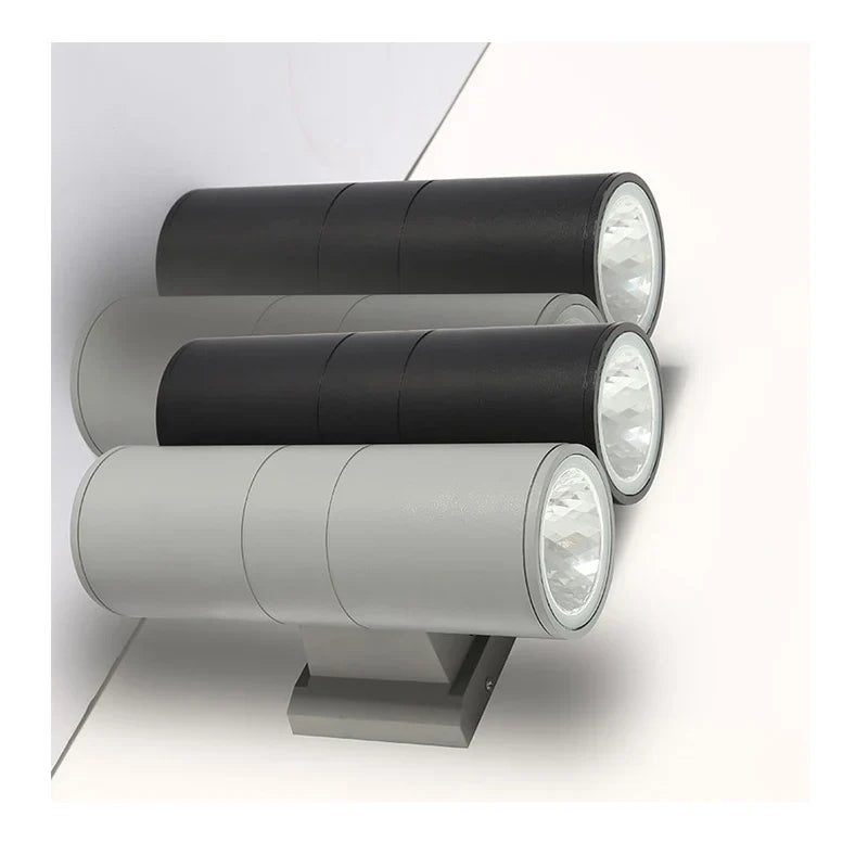 Modern Outdoor Wall Light | Up &amp; Down Waterproof LED Sconce