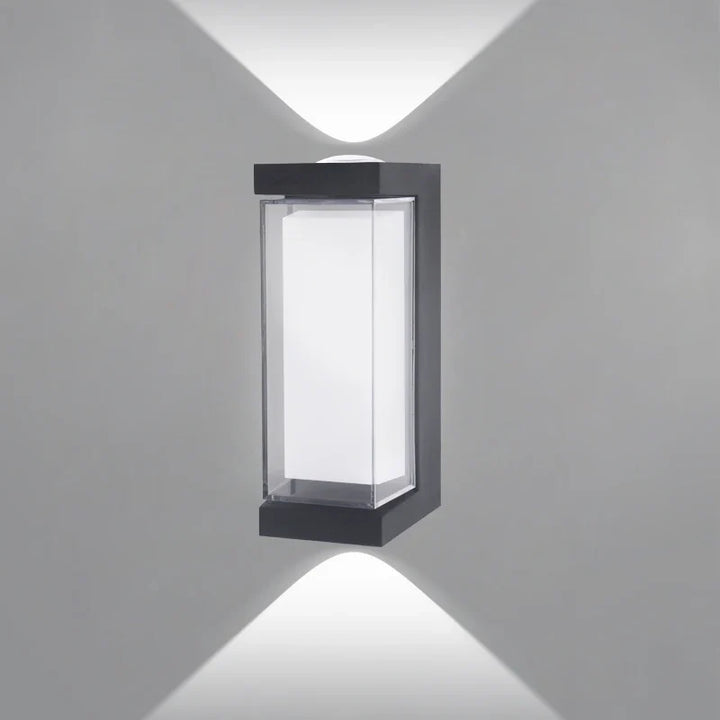 Modern LED Wall Light | Waterproof Up &amp; Down Outdoor Sconce