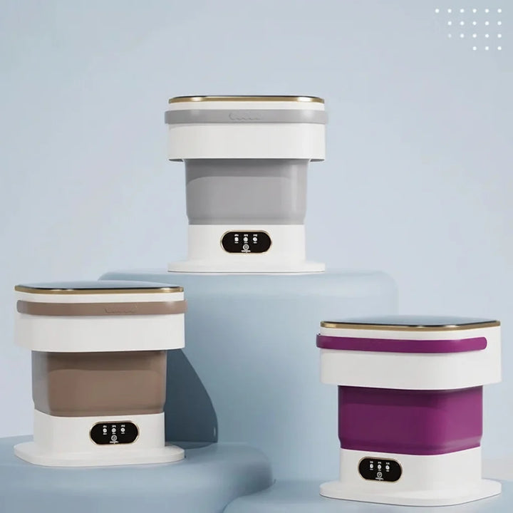 Washing Machine Portable Mini Foldable Compact Laundry Washer