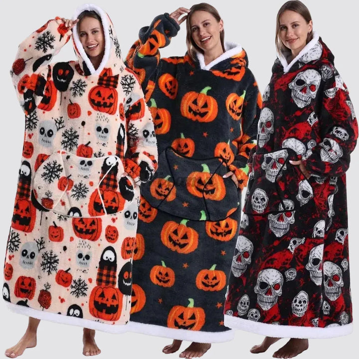 Blanket Hoodie Oversized Wearable Hooded Blanket Adult