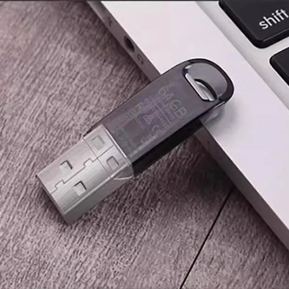 External Hard Drive Portable SSD Encrypted USB Storage Drive