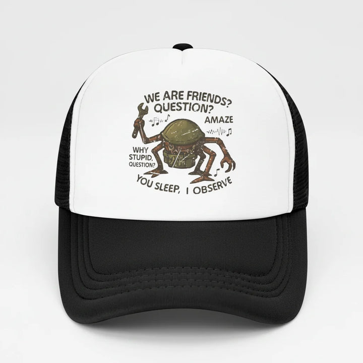 Baseball Cap Trucker Hat Mesh Adjustable Snapback Project Rocky