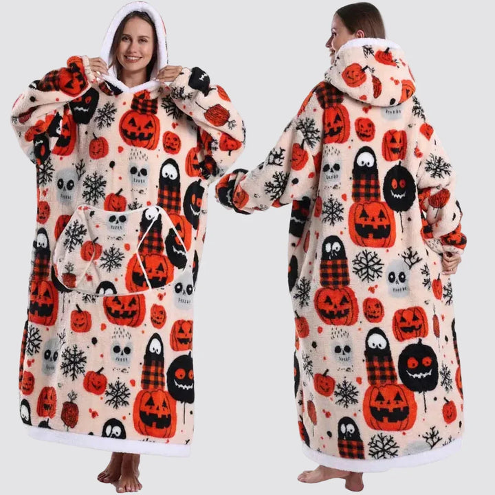 Blanket Hoodie Oversized Wearable Hooded Blanket Adult