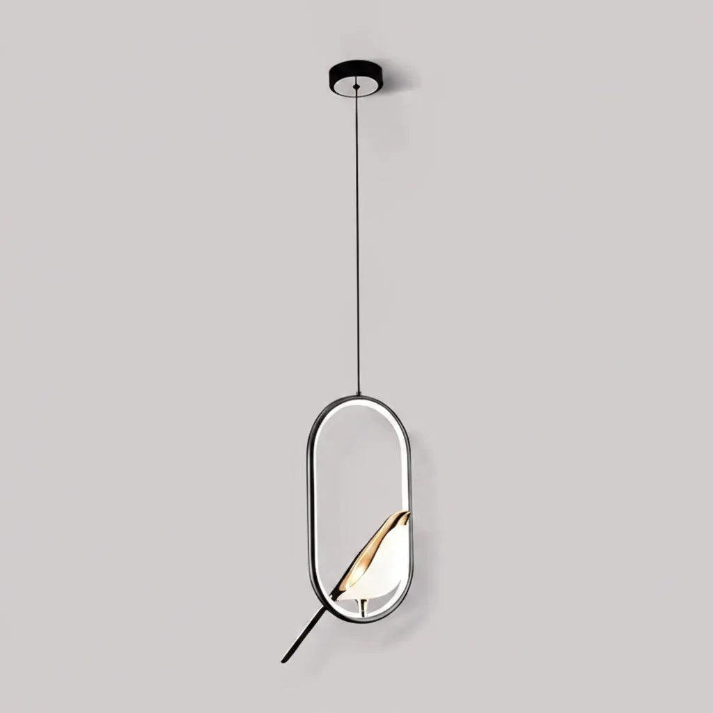 Magpie Pendant Light | Nordic LED Bird Design