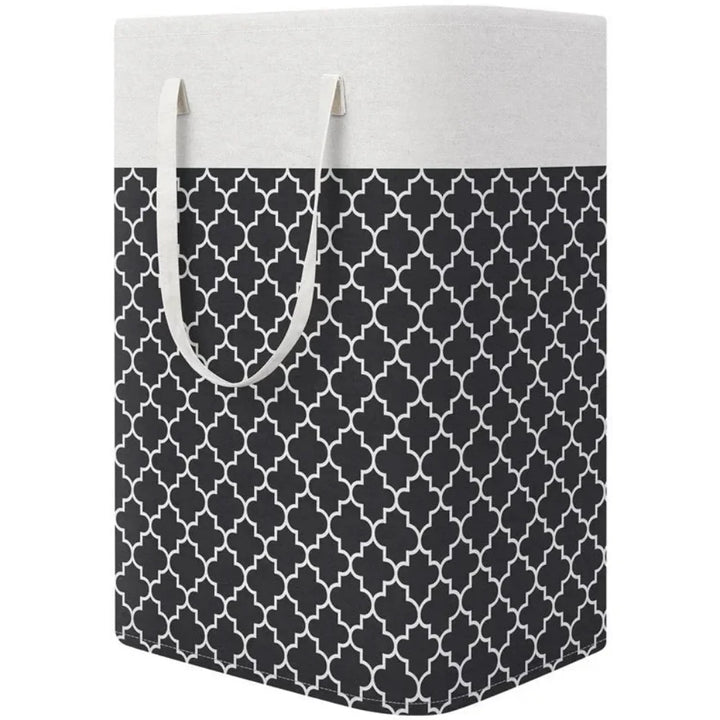 Lauva | 75L Waterproof Laundry Basket | Foldable Fabric Clothes Hamper with Handles