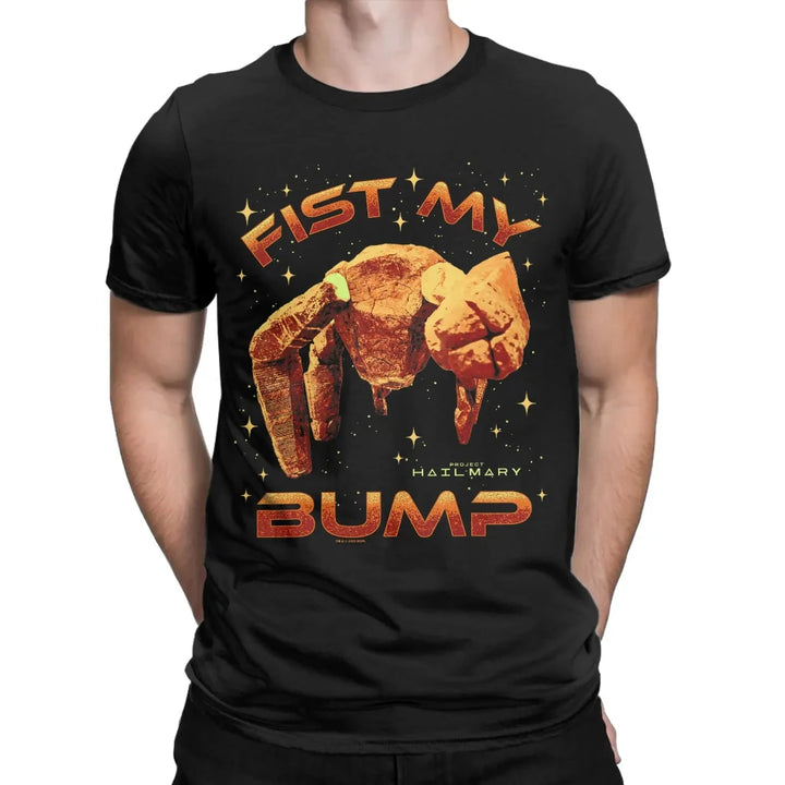 T Shirt Graphic Funny Space Design Project Rocky Casual Tee