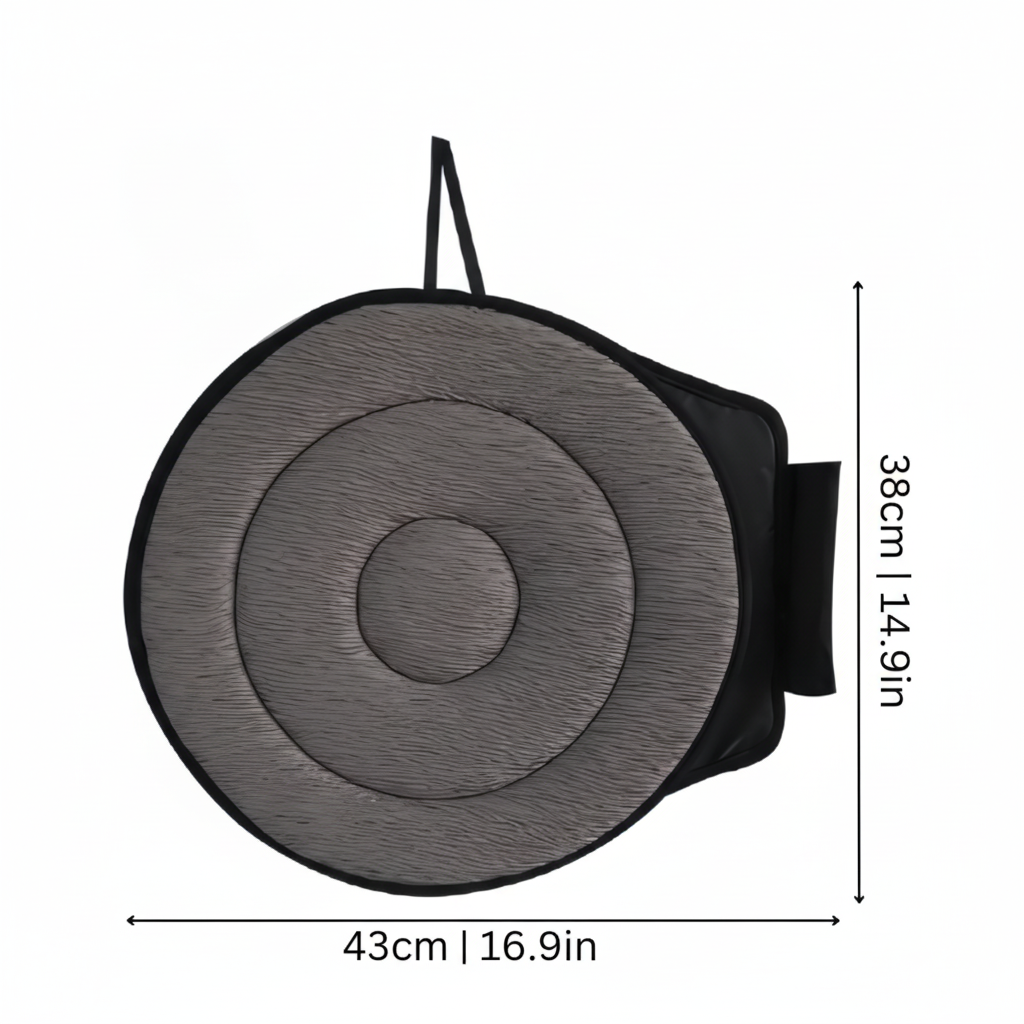 Seat Cushion Swivel Memory Foam Rotating Support Easy Mobility