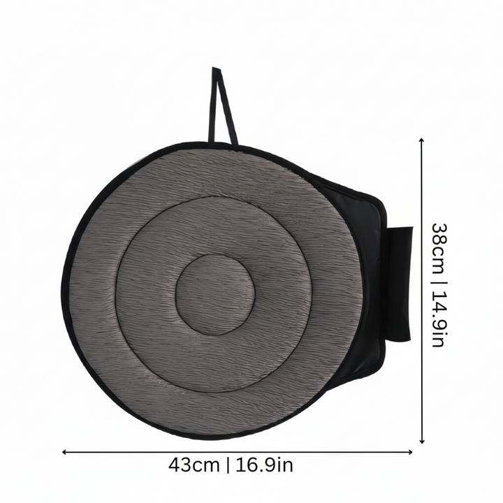 Seat Cushion Swivel Memory Foam Rotating Support Easy Mobility