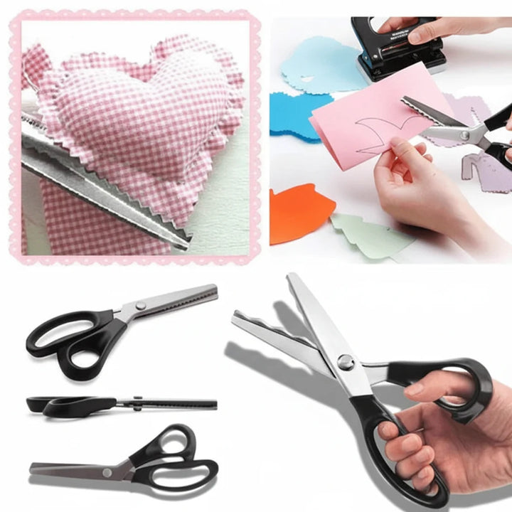 Pinking Shears Fabric Scissors Stainless Steel Sewing Crafts