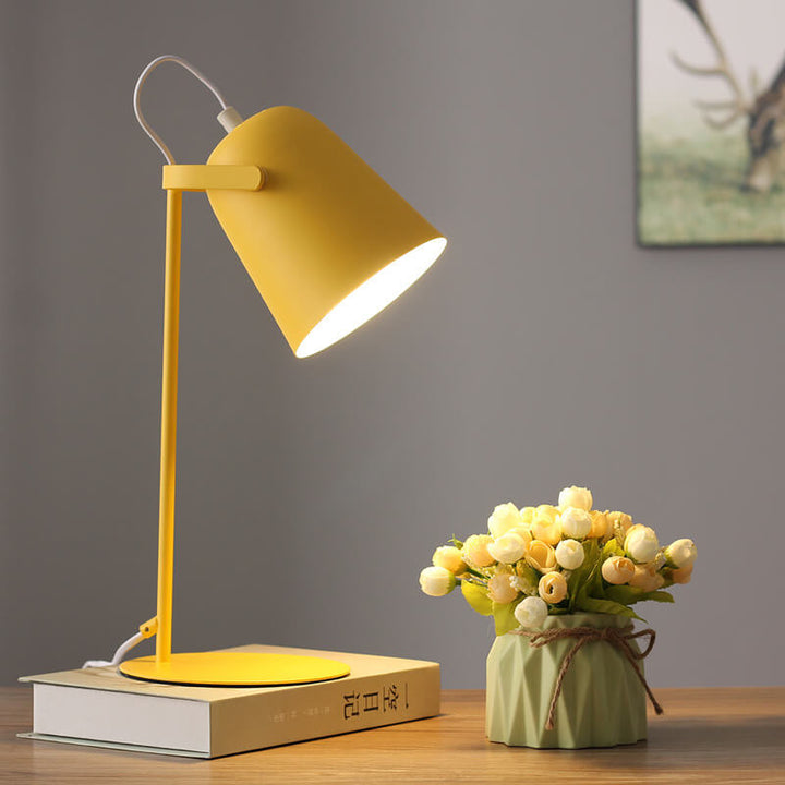 Nordic Metal LED Desk Lamp | Minimalist Reading &amp; Study Light