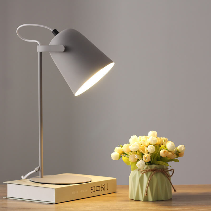 Nordic Metal LED Desk Lamp | Minimalist Reading &amp; Study Light