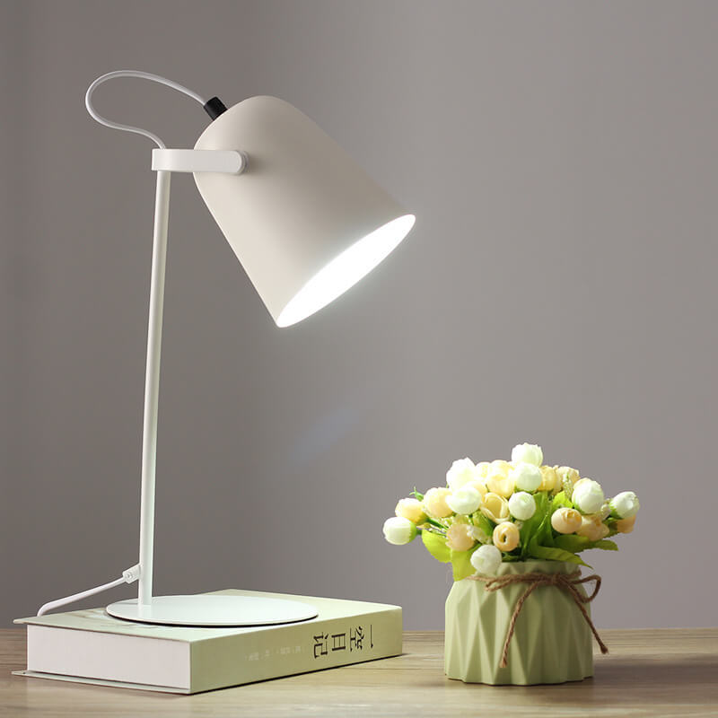 Nordic Metal LED Desk Lamp | Minimalist Reading &amp; Study Light