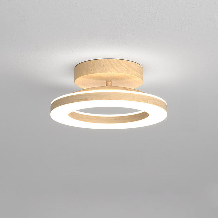 Acrylic Round LED Ceiling Light | Modern Hallway &amp; Entrance Fixture