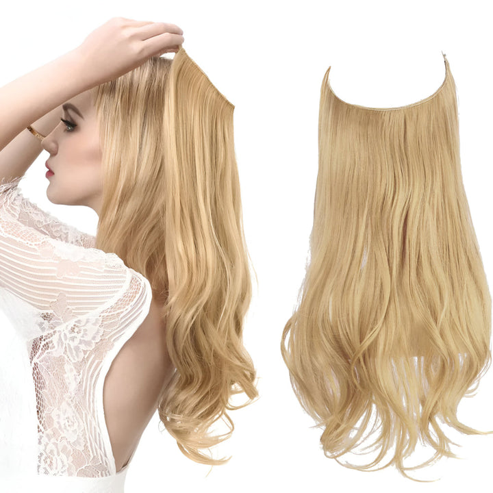 Hair Extensions Natural Wavy Human Hair Clip-In Long Volume Set