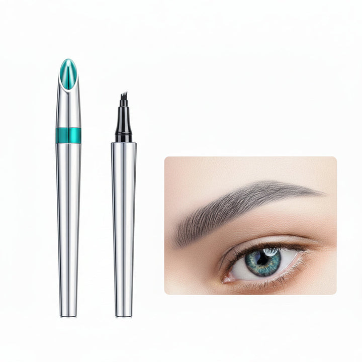 Eyebrow Pencil Microblading 4 Tip Waterproof Brow Makeup Pen