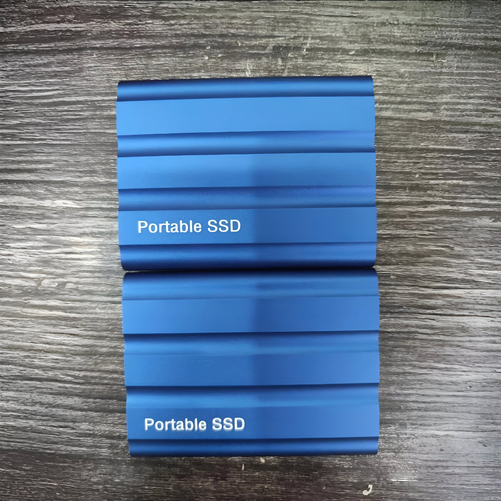 SSD External Drive Portable Storage Device Metal Enclosure