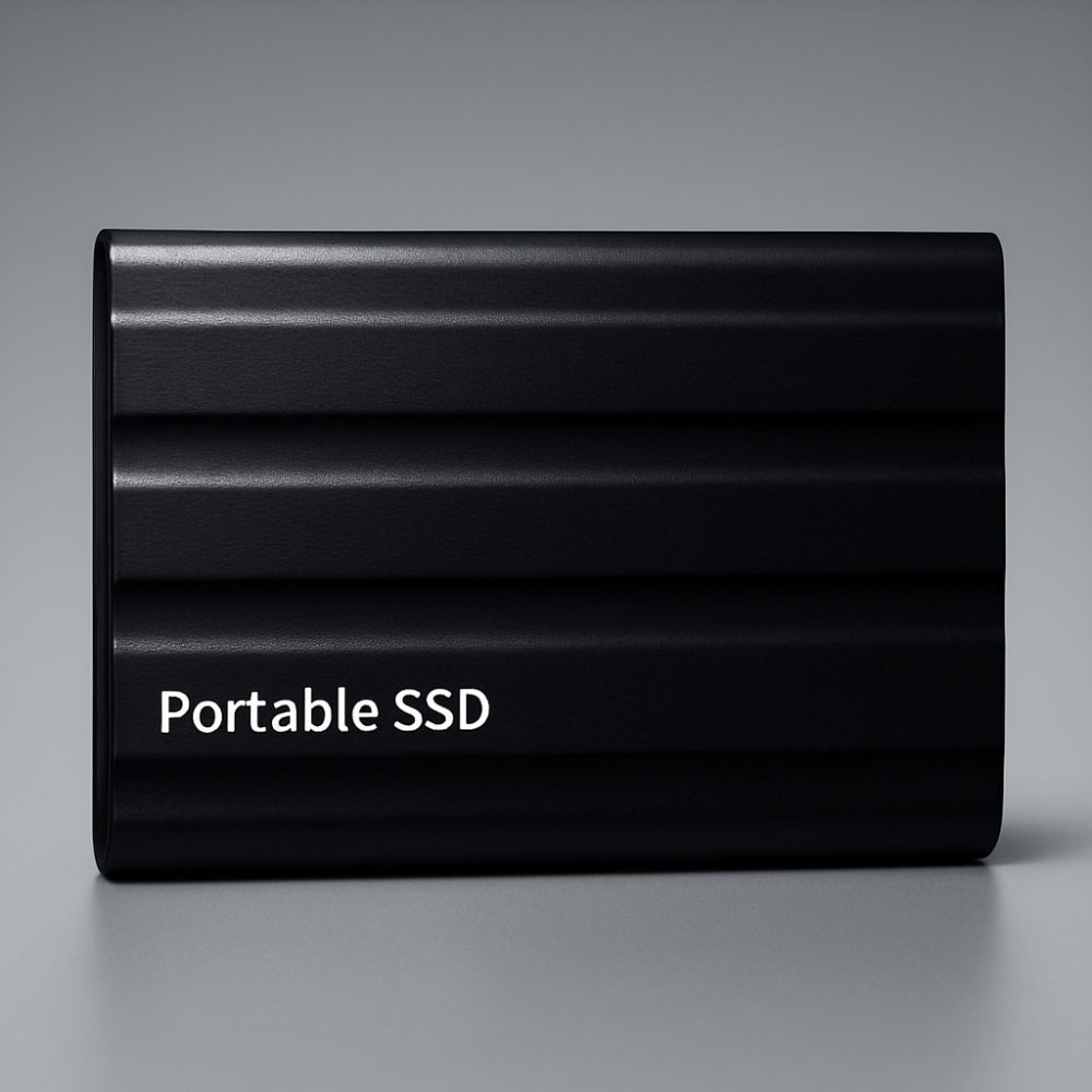 SSD External Drive Portable Storage Device Metal Enclosure