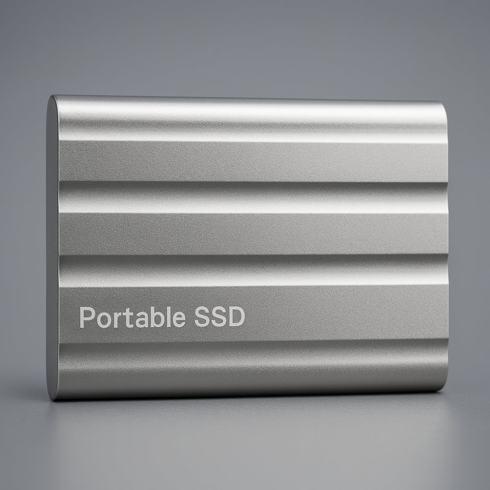 SSD External Drive Portable Storage Device Metal Enclosure