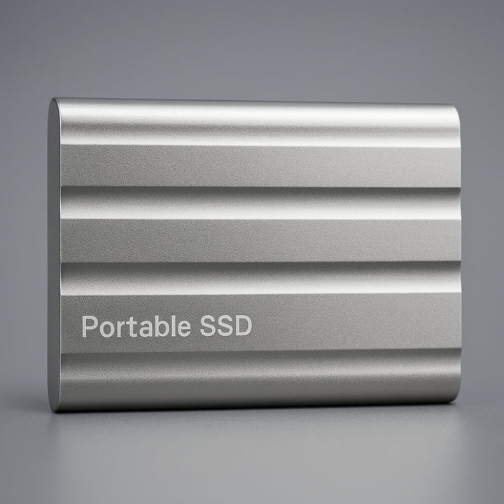 SSD External Drive Portable Storage Device Metal Enclosure