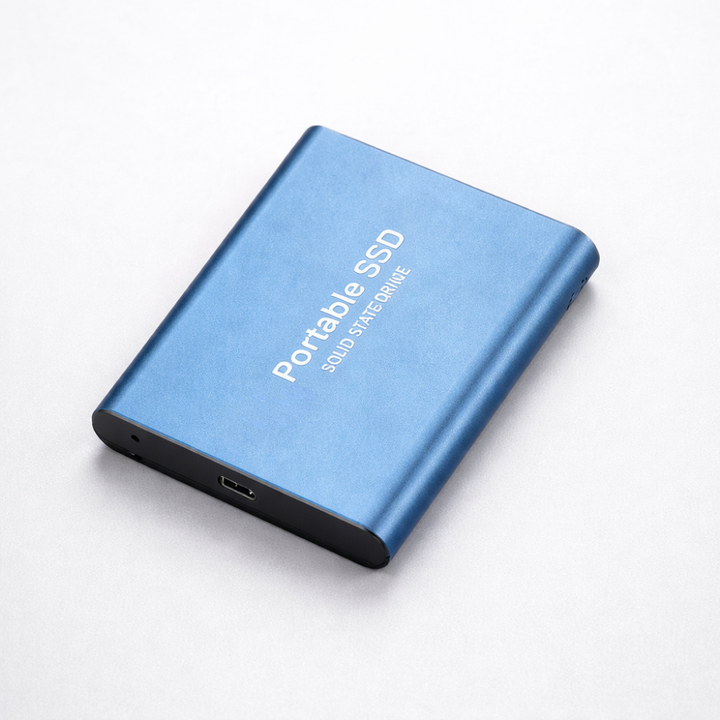 SSD Portable External Drive 512GB Fast Compact USB C Storage