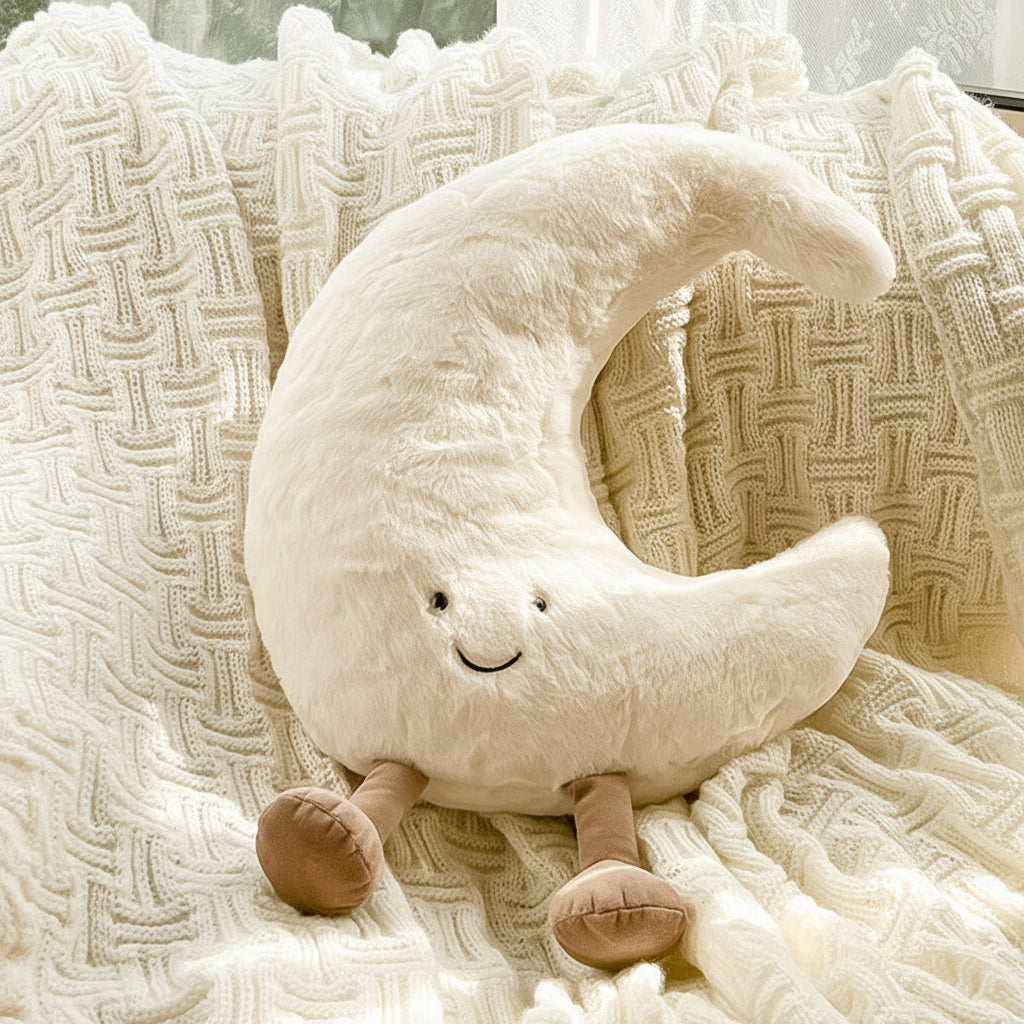 Throw Pillow Decorative Plush Sun Moon Velvet Cushion