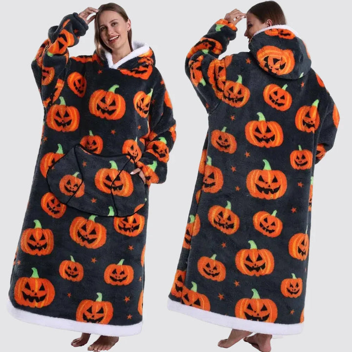 Blanket Hoodie Oversized Wearable Hooded Blanket Adult