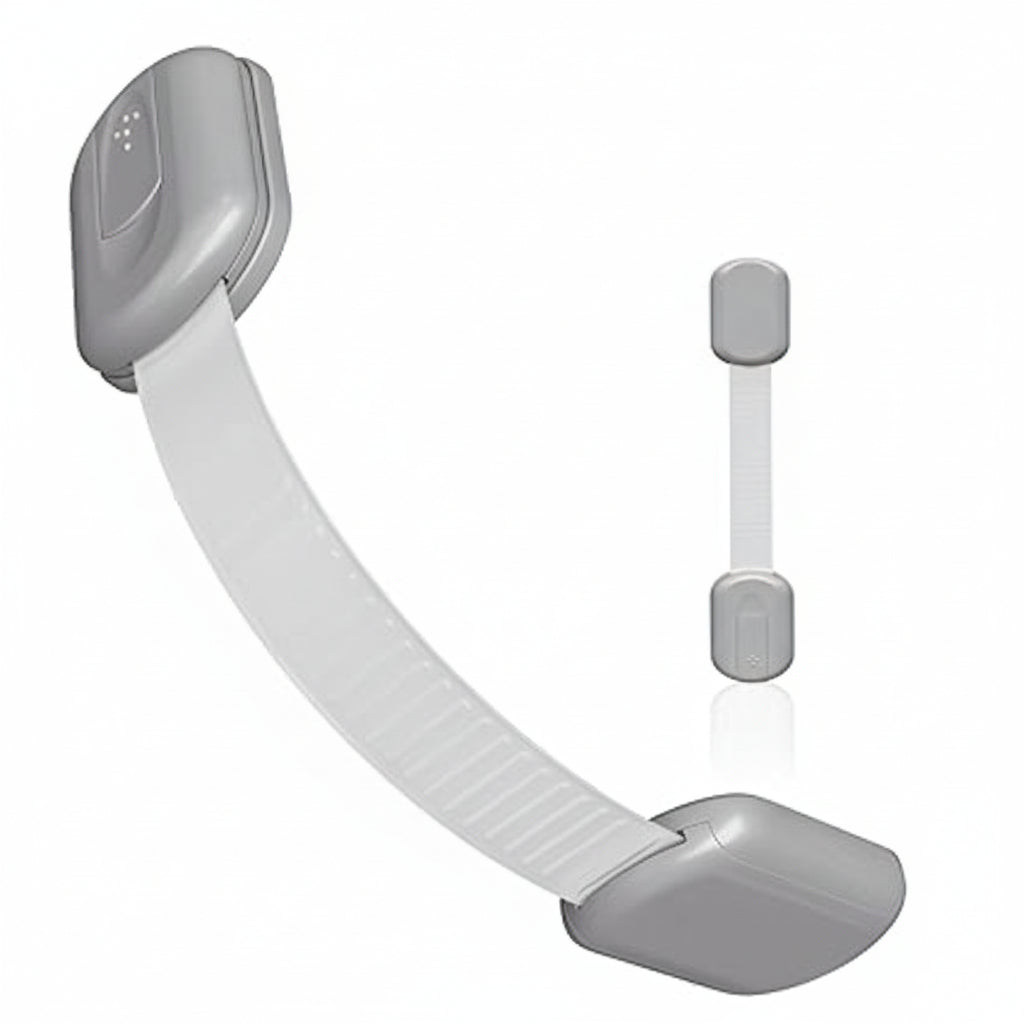 Cabinet Locks Child Safety Adhesive Strap Lock Drawer Door