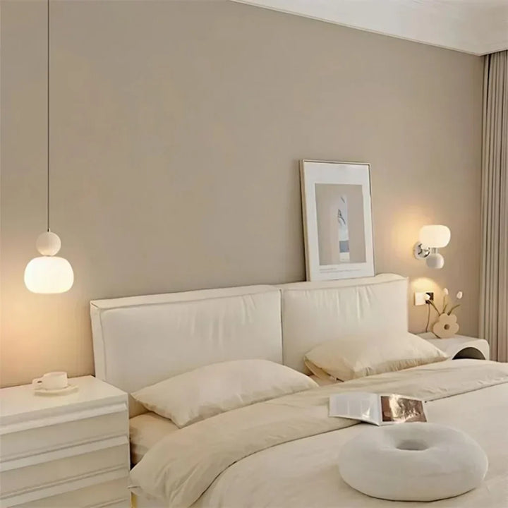 Nordic Pumpkin Pendant Light | Modern LED Ceiling Lamp