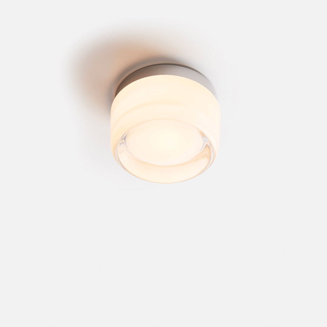 Applique Murale LED Dimple, Verre Texturé, Ø10–12cm