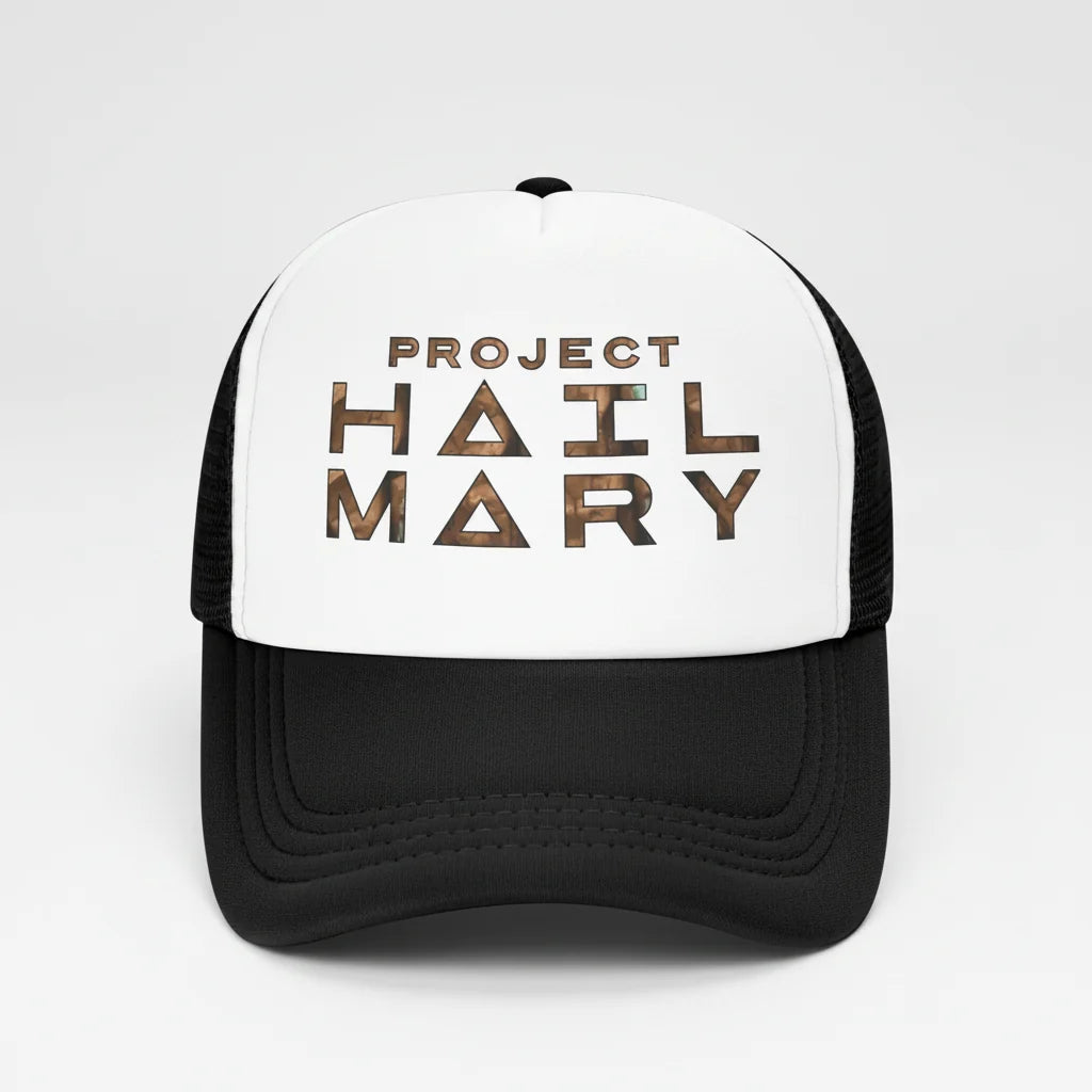 Baseball Cap Trucker Hat Mesh Adjustable Snapback Project Rocky