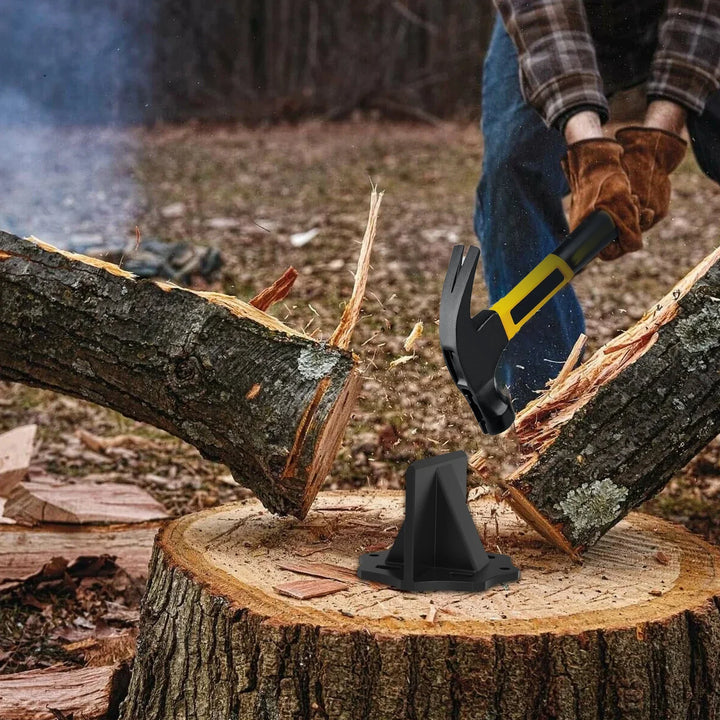 KindlePro | Carbon Steel Log Splitter | Portable Tool with Cloth Bag
