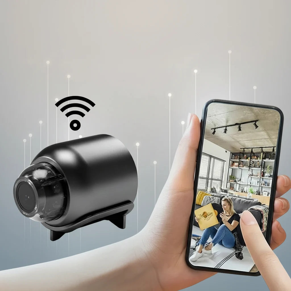 Security Camera Mini WiFi HD Indoor Smart Surveillance Camera