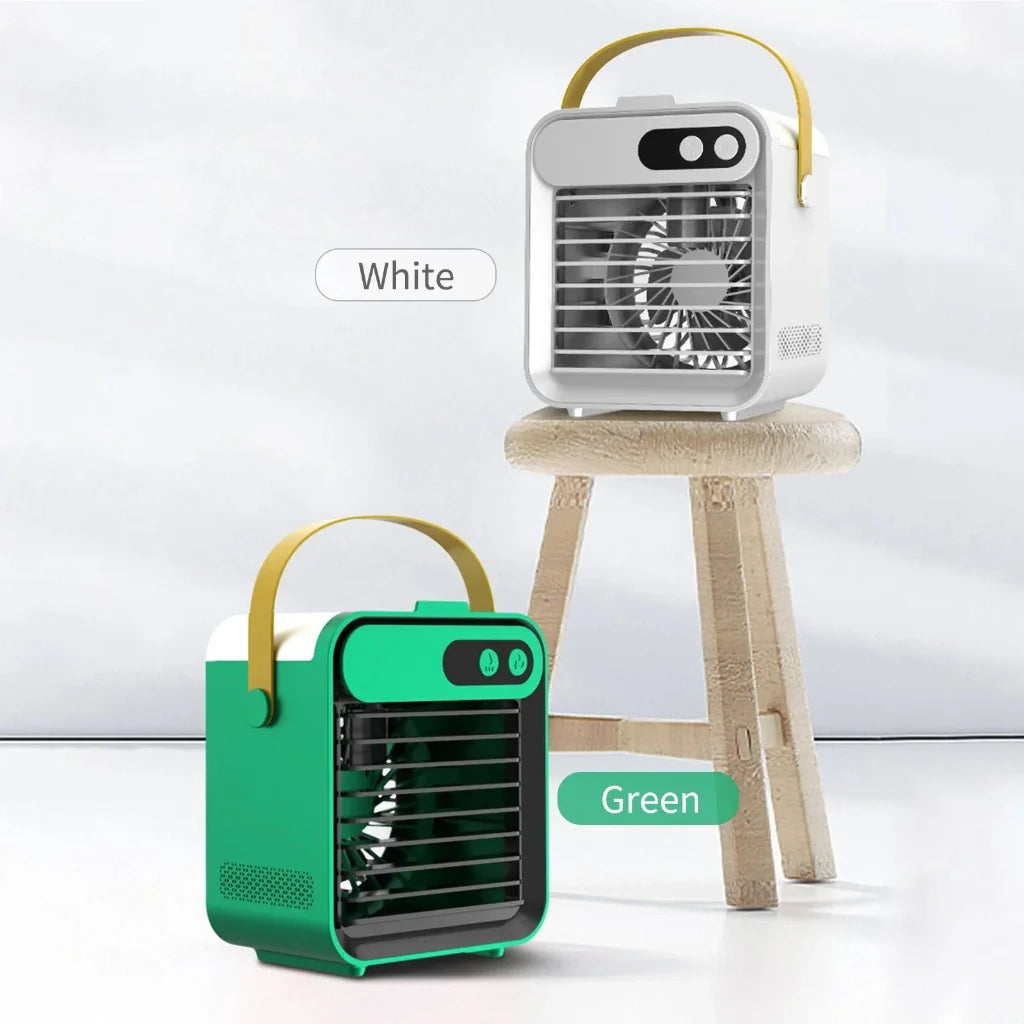 Portable Air Conditioner Mini Mist Humidifier Cooling Fan