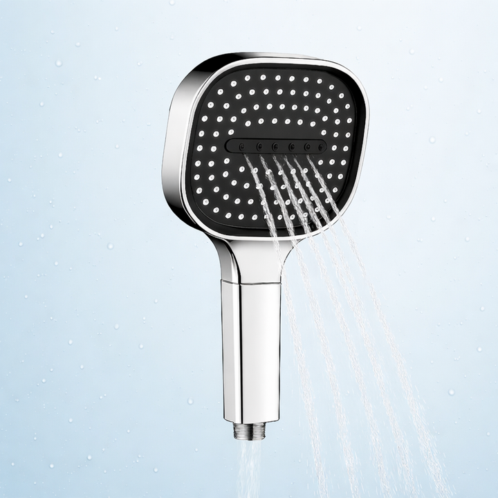 Shower Head High Pressure Filter Turbo Boost Adjustable Spray
