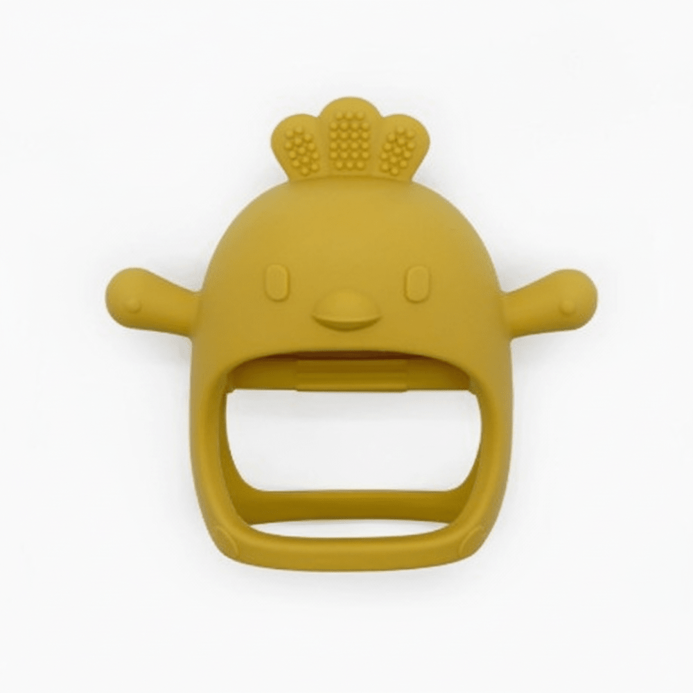 Baby Teething Mitten Silicone Chew Glove Soothing Sore Gums