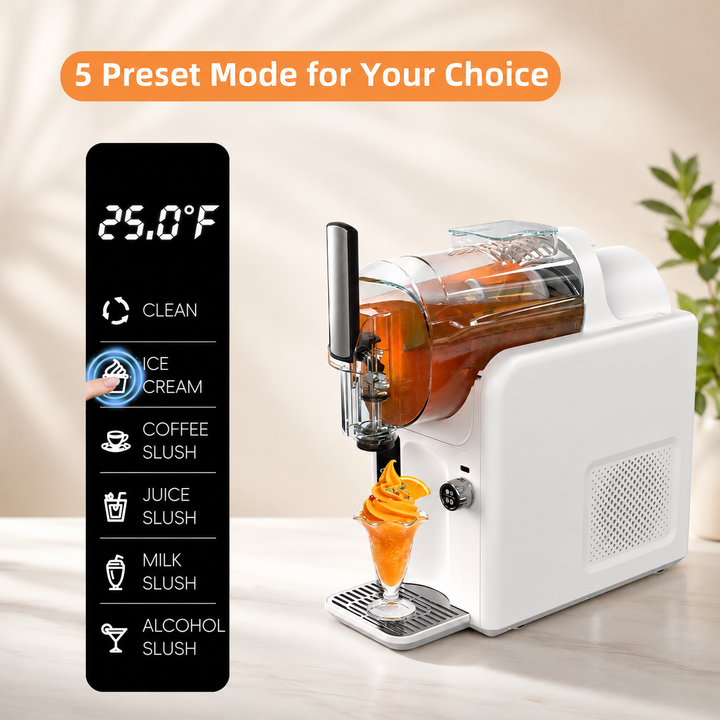 Slushy Machine Slushy Maker Countertop Dual Bowl