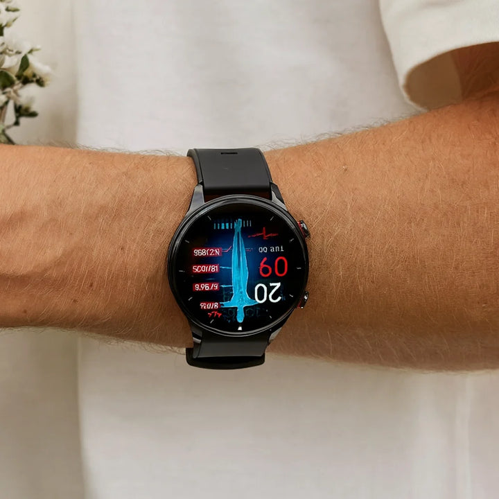 Smart Watch Fitness ECG Health Tracker Design