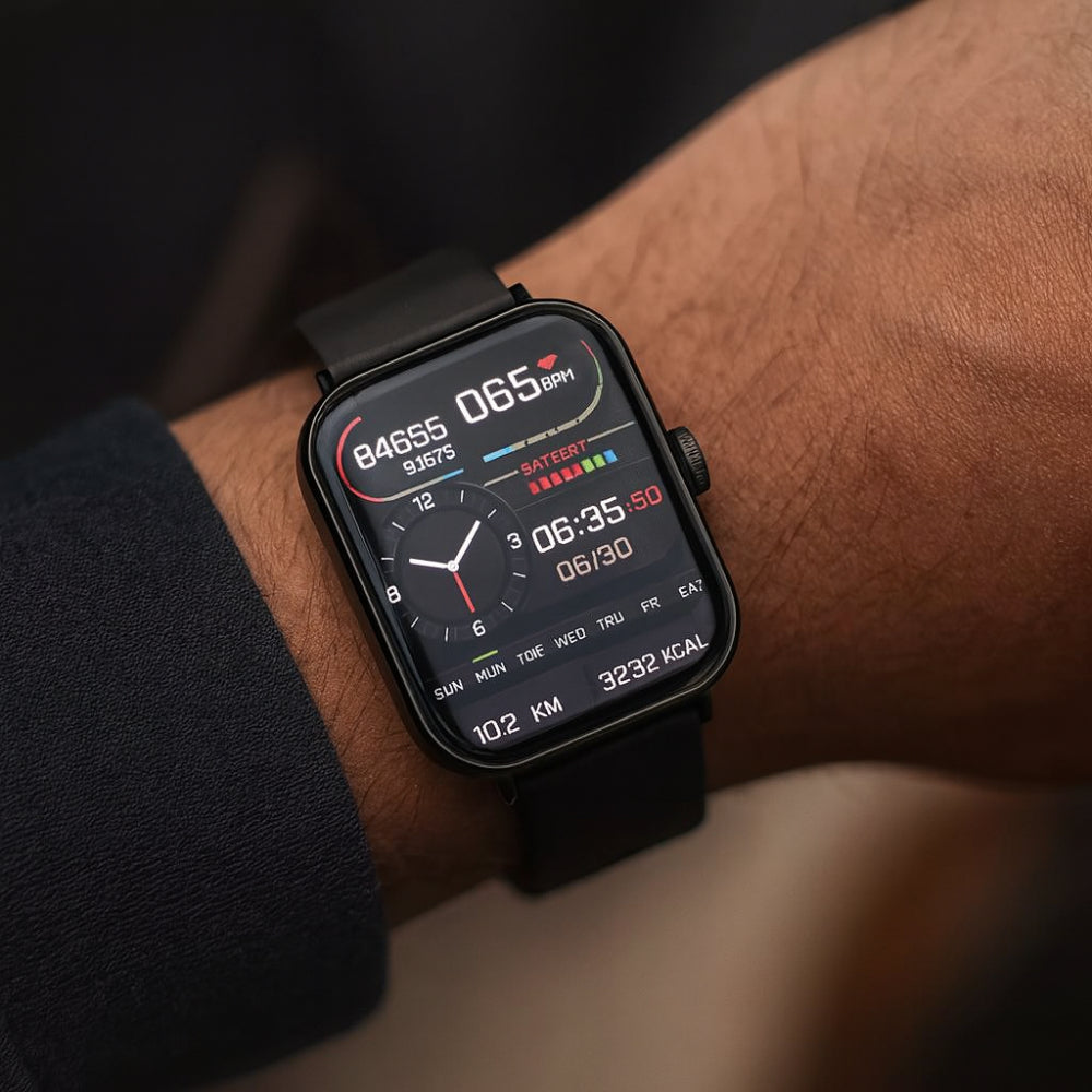 Smartwatch Health Tracking Bluetooth Call Wrist Device